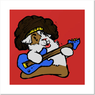 Guinea Pig Rockstar Posters and Art